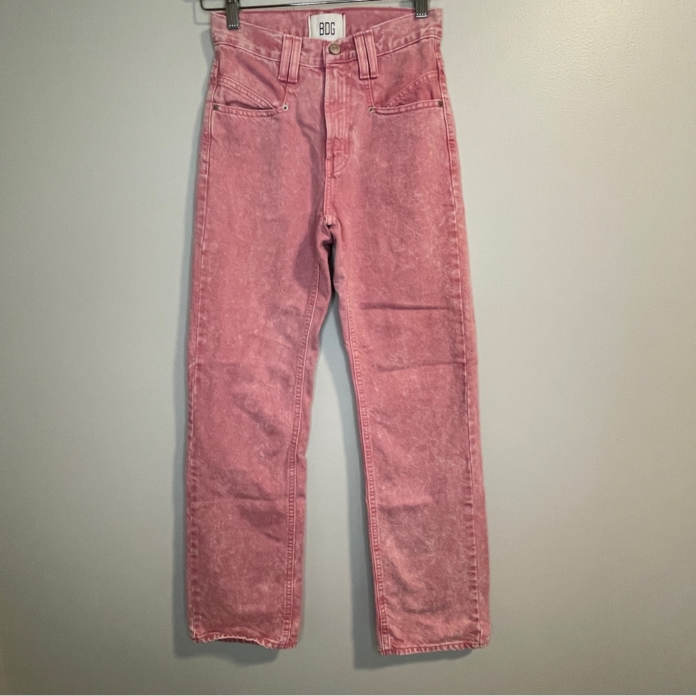BDG The Cowboy Jean Pink Tie Dye Women's Size 24